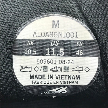 【中古品】【メンズ】 ALTRA アルトラ OLYMPUS 6 BLACK AL0A85NJ001 オリンパス シックス スニーカー 靴 162-251110-rt-05-tag サイズ：US11.5 UK 10.5 カラー：ブラック 万代Net店