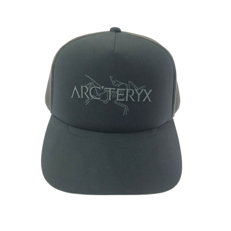【中古品】【メンズ】 ARC'TERYX アークテリクス BIRD WORD TRUCKER CAP バード ワード トラッカーキャップ 帽子 185-260701-na-15-tagh サイズ：L-XL カラー：ブラック 万代Net店