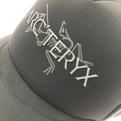 【中古品】【メンズ】 ARC'TERYX アークテリクス BIRD WORD TRUCKER CAP バード ワード トラッカーキャップ 帽子 185-260701-na-15-tagh サイズ：L-XL カラー：ブラック 万代Net店