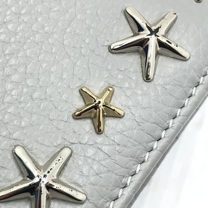 【中古品】【レディース】 JIMMY CHOO ジミーチュウ STAR STUDS LONG WALLET スター スタッズ ロング ウォレット 長財布 181-251116-na-10-tag カラー：グレー 万代Net店