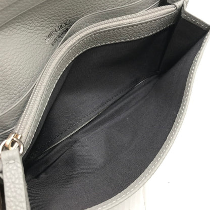 【中古品】【レディース】 JIMMY CHOO ジミーチュウ STAR STUDS LONG WALLET スター スタッズ ロング ウォレット 長財布 181-251116-na-10-tag カラー：グレー 万代Net店