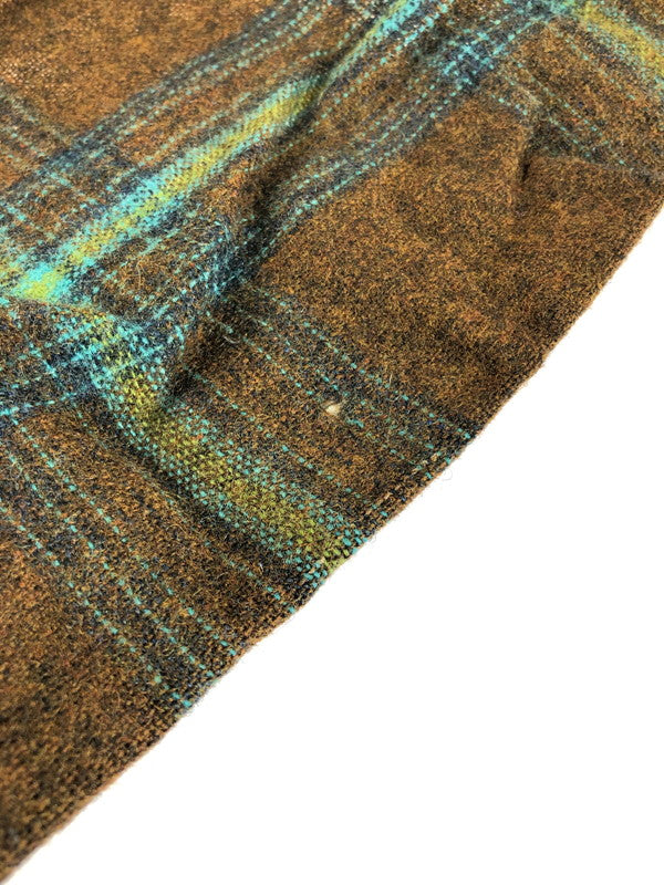 【現状渡し品】【メンズ】 TOWNCRAFT タウンクラフト VINTAGE WOOL L/S SHIRT ヴィンテージ ウール ロングスリーブ シャツ 長袖 トップス 146-251114-yy-02-tag サイズ：M カラー：ブラウン 万代Net店