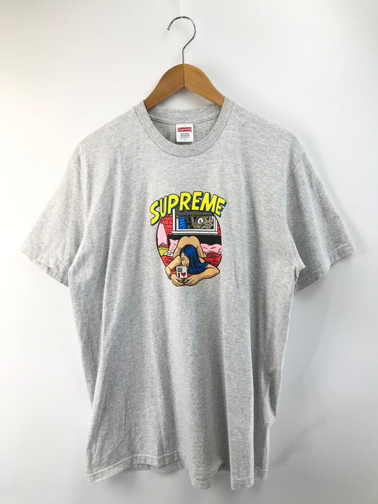 【中古品】【メンズ】 Supreme シュプリーム 25SS BEDROOM S/S TEE ベッドルーム ショートスリーブTシャツ 半袖Tシャツ トップス 149-251123-rt-02-tag サイズ：L カラー：グレー 万代Net店