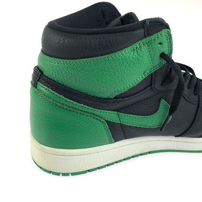 【中古品】【メンズ】 NIKE ナイキ AIR JORDAN 1 HIGH OG 555088-030 エアジョーダン 1 ハイ オリジナル スニーカー 靴 160-251201-na-15-tag サイズ：28.5cm US 10.5 カラー：BLACK/PINE GREEN-WHITE-GYM RED 万代Net店