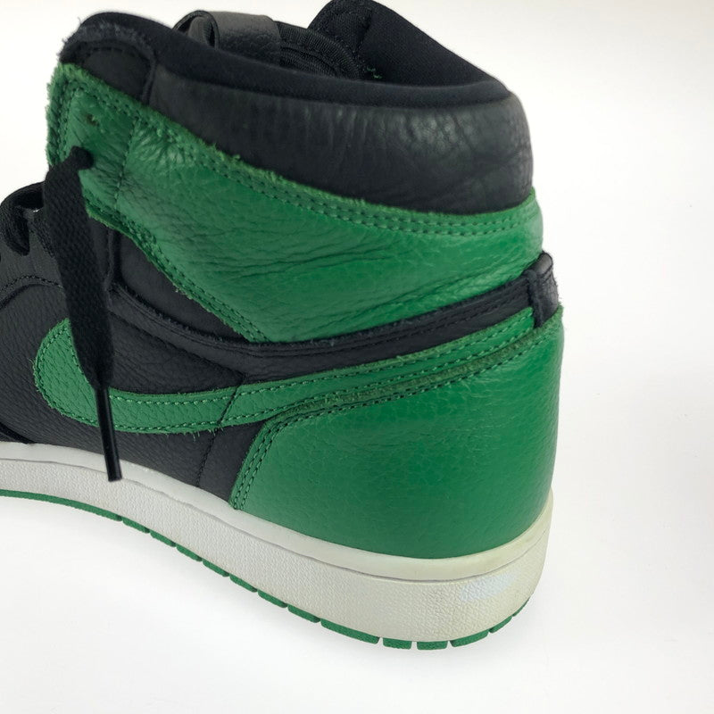【中古品】【メンズ】 NIKE ナイキ AIR JORDAN 1 HIGH OG 555088-030 エアジョーダン 1 ハイ オリジナル スニーカー 靴 160-251201-na-15-tag サイズ：28.5cm US 10.5 カラー：BLACK/PINE GREEN-WHITE-GYM RED 万代Net店