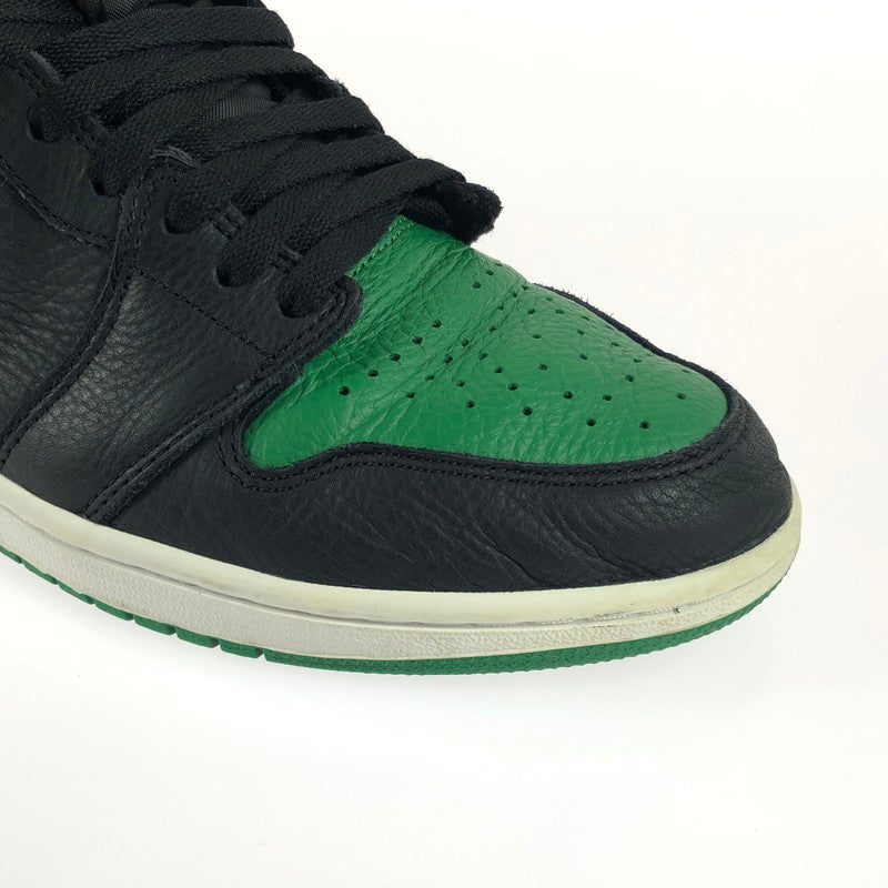 【中古品】【メンズ】 NIKE ナイキ AIR JORDAN 1 HIGH OG 555088-030 エアジョーダン 1 ハイ オリジナル スニーカー 靴 160-251201-na-15-tag サイズ：28.5cm US 10.5 カラー：BLACK/PINE GREEN-WHITE-GYM RED 万代Net店