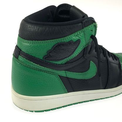 【中古品】【メンズ】 NIKE ナイキ AIR JORDAN 1 HIGH OG 555088-030 エアジョーダン 1 ハイ オリジナル スニーカー 靴 160-251201-na-15-tag サイズ：28.5cm US 10.5 カラー：BLACK/PINE GREEN-WHITE-GYM RED 万代Net店
