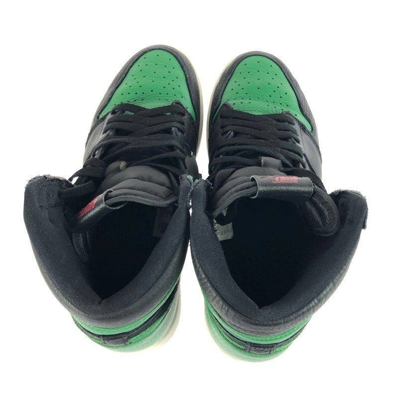 【中古品】【メンズ】 NIKE ナイキ AIR JORDAN 1 HIGH OG 555088-030 エアジョーダン 1 ハイ オリジナル スニーカー 靴 160-251201-na-15-tag サイズ：28.5cm US 10.5 カラー：BLACK/PINE GREEN-WHITE-GYM RED 万代Net店