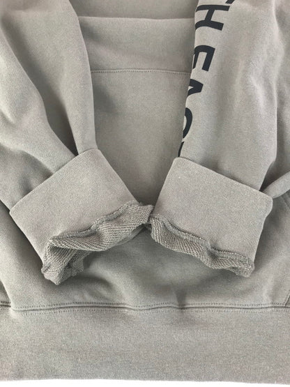 【中古品】【メンズ】 THE NORTH FACE ザ・ノースフェイス MESSAGE LOGO HOODIE NT62333A メッセージロゴ フーディー パーカー トップス 144-251130-rt-04-tag サイズ：XL カラー：グレー系 万代Net店