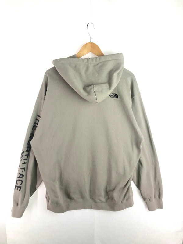 【中古品】【メンズ】 THE NORTH FACE ザ・ノースフェイス MESSAGE LOGO HOODIE NT62333A メッセージロゴ フーディー パーカー トップス 144-251130-rt-04-tag サイズ：XL カラー：グレー系 万代Net店