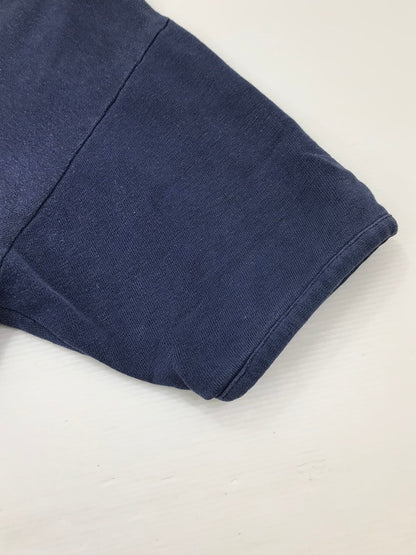 【中古品】【メンズ】 ALLEN A アレン エー 60's HALF BUTTON S/S CREWNECK SWEAT 60年代 ハーフボタン ショートスリーブ クルーネック スウェット ヴィンテージ 146-251115-rt-12-tag サイズ：L カラー：ネイビー 万代Net店