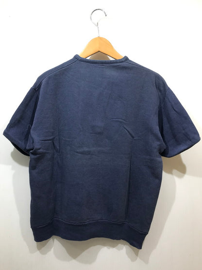 【中古品】【メンズ】 ALLEN A アレン エー 60's HALF BUTTON S/S CREWNECK SWEAT 60年代 ハーフボタン ショートスリーブ クルーネック スウェット ヴィンテージ 146-251115-rt-12-tag サイズ：L カラー：ネイビー 万代Net店