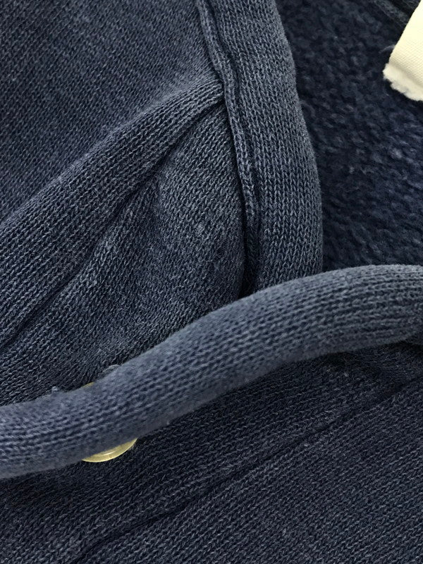 【中古品】【メンズ】 ALLEN A アレン エー 60's HALF BUTTON S/S CREWNECK SWEAT 60年代 ハーフボタン ショートスリーブ クルーネック スウェット ヴィンテージ 146-251115-rt-12-tag サイズ：L カラー：ネイビー 万代Net店