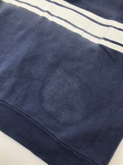 【中古品】【メンズ】 ALLEN A アレン エー 60's HALF BUTTON S/S CREWNECK SWEAT 60年代 ハーフボタン ショートスリーブ クルーネック スウェット ヴィンテージ 146-251115-rt-12-tag サイズ：L カラー：ネイビー 万代Net店