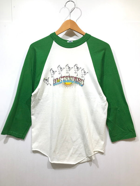 【中古品】【メンズ】 SOFFE SHIRTS ソフィー シャツ 90's HI-STANDARD RAGLAN T-SHIRT 90年代 ハイスタンダード ラグラン Tシャツ トップス 146-251115-rt-13-tag サイズ：S カラー：グリーン/ホワイト 万代Net店