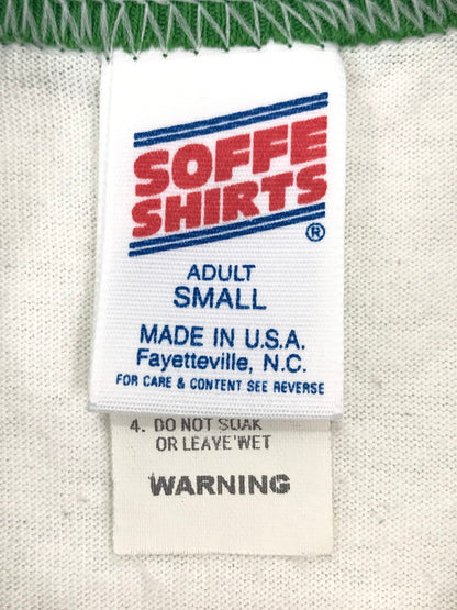 【中古品】【メンズ】 SOFFE SHIRTS ソフィー シャツ 90's HI-STANDARD RAGLAN T-SHIRT 90年代 ハイスタンダード ラグラン Tシャツ トップス 146-251115-rt-13-tag サイズ：S カラー：グリーン/ホワイト 万代Net店