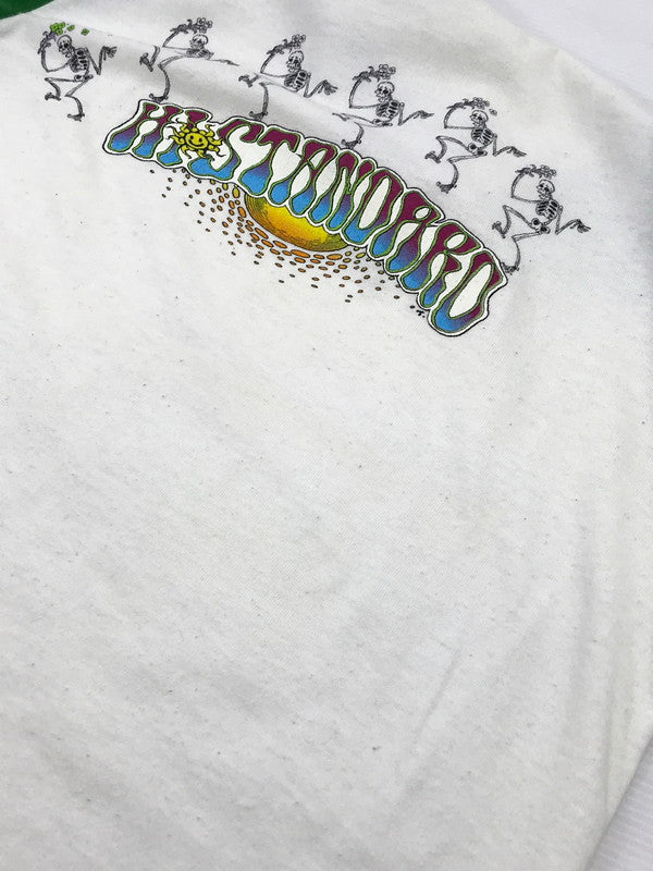 【中古品】【メンズ】 SOFFE SHIRTS ソフィー シャツ 90's HI-STANDARD RAGLAN T-SHIRT 90年代 ハイスタンダード ラグラン Tシャツ トップス 146-251115-rt-13-tag サイズ：S カラー：グリーン/ホワイト 万代Net店