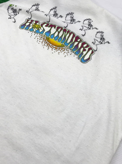【中古品】【メンズ】 SOFFE SHIRTS ソフィー シャツ 90's HI-STANDARD RAGLAN T-SHIRT 90年代 ハイスタンダード ラグラン Tシャツ トップス 146-251115-rt-13-tag サイズ：S カラー：グリーン/ホワイト 万代Net店