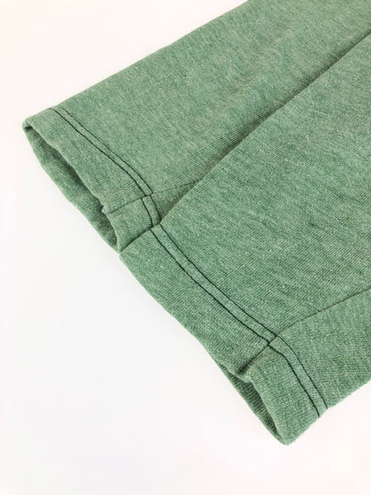 【中古品】【メンズ】 SPORTSWEAR スポーツウェア 60～70's FLOCKED PRINT 3/4 LENGTH SWEATSHIRT フロッキープリント 七分丈スウェット 146-251119-rt-13-tag サイズ：不明 カラー：グリーン 万代Net店