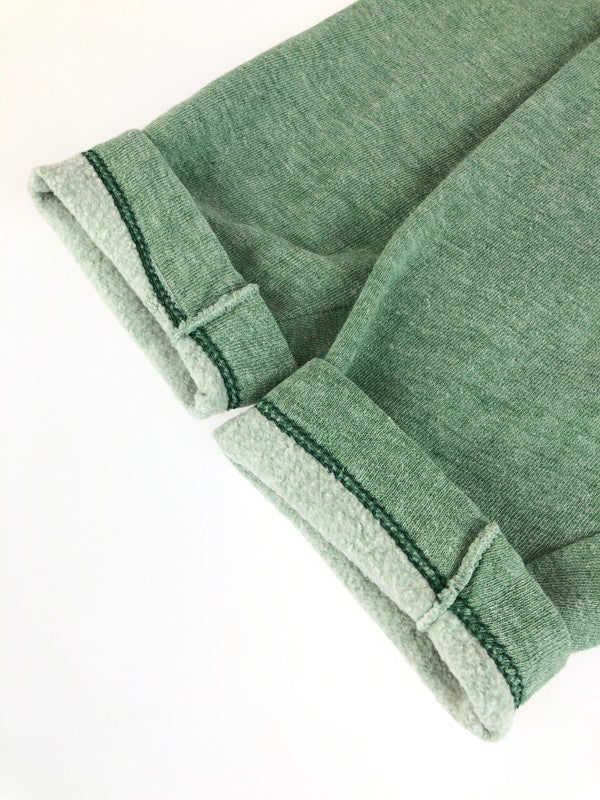 【中古品】【メンズ】 SPORTSWEAR スポーツウェア 60～70's FLOCKED PRINT 3/4 LENGTH SWEATSHIRT フロッキープリント 七分丈スウェット 146-251119-rt-13-tag サイズ：不明 カラー：グリーン 万代Net店