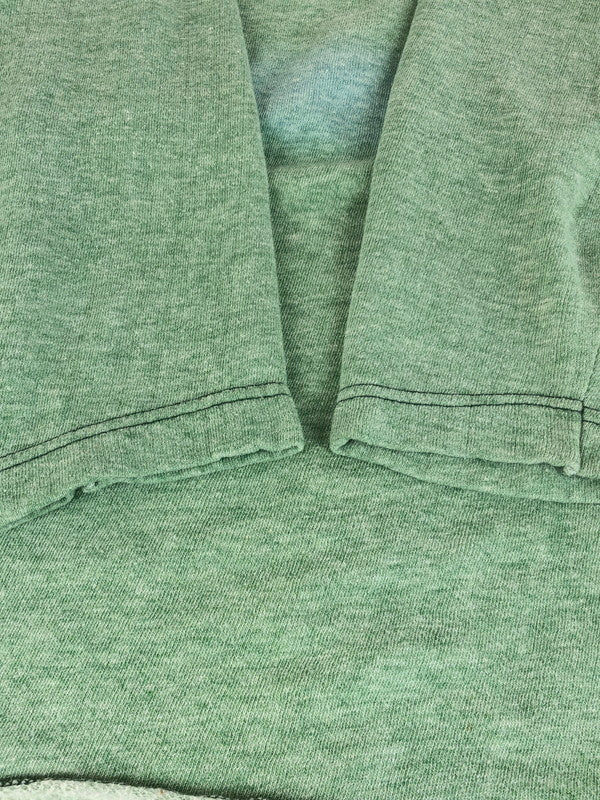 【中古品】【メンズ】 SPORTSWEAR スポーツウェア 60～70's FLOCKED PRINT 3/4 LENGTH SWEATSHIRT フロッキープリント 七分丈スウェット 146-251119-rt-13-tag サイズ：不明 カラー：グリーン 万代Net店