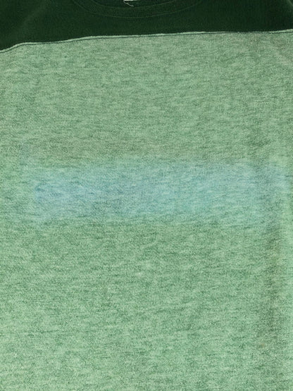 【中古品】【メンズ】 SPORTSWEAR スポーツウェア 60～70's FLOCKED PRINT 3/4 LENGTH SWEATSHIRT フロッキープリント 七分丈スウェット 146-251119-rt-13-tag サイズ：不明 カラー：グリーン 万代Net店
