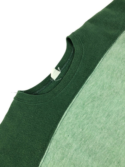 【中古品】【メンズ】 SPORTSWEAR スポーツウェア 60～70's FLOCKED PRINT 3/4 LENGTH SWEATSHIRT フロッキープリント 七分丈スウェット 146-251119-rt-13-tag サイズ：不明 カラー：グリーン 万代Net店