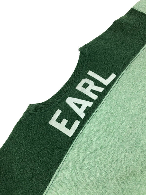 【中古品】【メンズ】 SPORTSWEAR スポーツウェア 60～70's FLOCKED PRINT 3/4 LENGTH SWEATSHIRT フロッキープリント 七分丈スウェット 146-251119-rt-13-tag サイズ：不明 カラー：グリーン 万代Net店