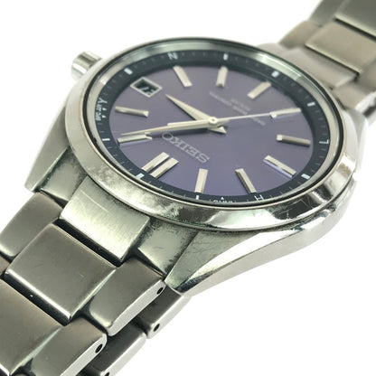 【現状渡し品】【メンズ】 SEIKO セイコー BRIGHTZ 7B24-0BH0 ブライツ ソーラー 腕時計 197-251130-na-05-tag カラー：シルバー 万代Net店