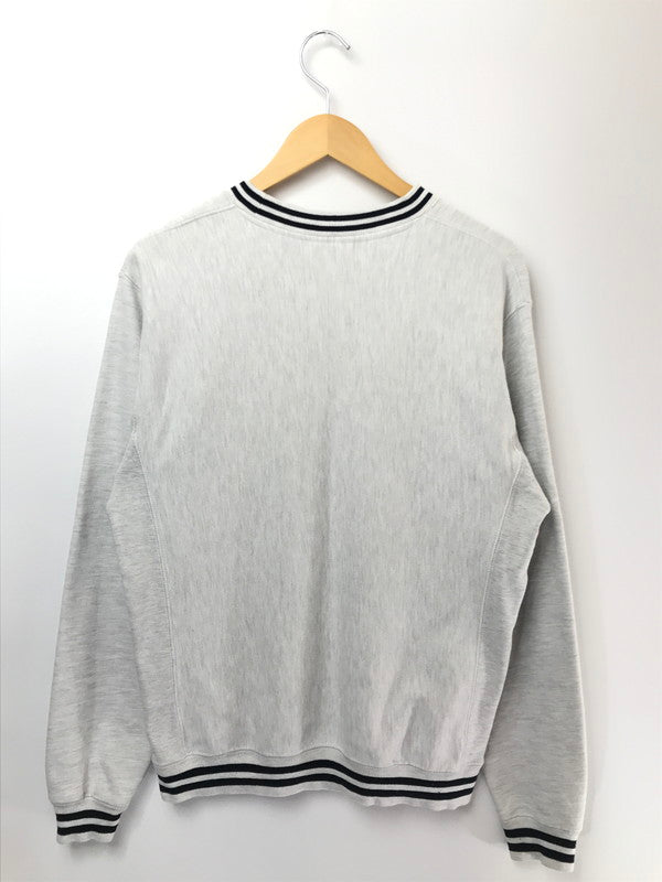 【中古品】【メンズ】 CHAMPION チャンピオン REVERSE WEAVE SWEAT SHIRT リバースウィーブ スウェット シャツ トレーナー 復刻単色タグ 染込みプリント トップス 146-260503-rt-08-tag サイズ：M カラー：グレー 万代Net店