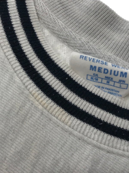 【中古品】【メンズ】 CHAMPION チャンピオン REVERSE WEAVE SWEAT SHIRT リバースウィーブ スウェット シャツ トレーナー 復刻単色タグ 染込みプリント トップス 146-260503-rt-08-tag サイズ：M カラー：グレー 万代Net店