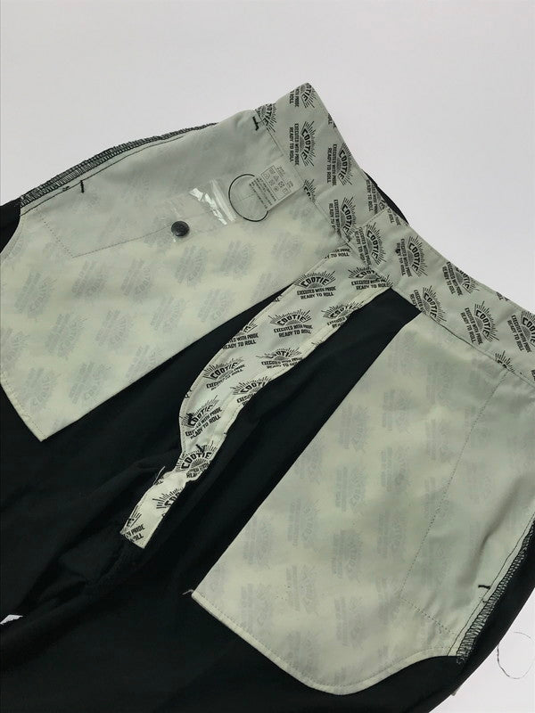 【中古品】【メンズ】 COOTIE クーティー T C SERGE 2 TUCK TROUSERS CTE-19A103 ツータック トウラザー ボトムス 153-260523-rt-01-tagh サイズ：S カラー：ブラック 万代Net店