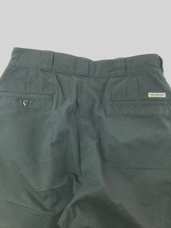 【中古品】【メンズ】 COOTIE クーティー T C SERGE 2 TUCK TROUSERS CTE-19A103 ツータック トウラザー ボトムス 153-260523-rt-01-tagh サイズ：S カラー：ブラック 万代Net店