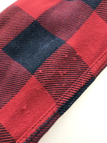 【中古品】【メンズ】 REMI RELIEF レミレリーフ × BEAMS+ ビームスプラス 別注 RAYON CHECK SHIRT レーヨン チェックシャツ 開襟シャツ トップス 140-251119-rt-08-tag サイズ：XL カラー：レッド 万代Net店