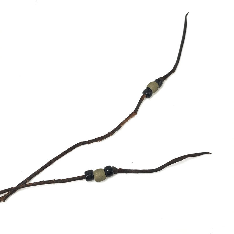 【現状渡し品】【メンズ】 USED ユーズド SKUL HEAD CLAW BEAS NECKLACE スカル ヘッド クロウ ビーズ ネックレス アクセサリー 191-260626-rt-04-tagh カラー：シルバー/ブラック 万代Net店