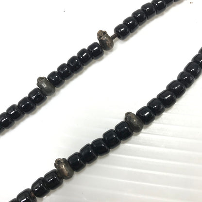 【現状渡し品】【メンズ】 USED ユーズド SKUL HEAD CLAW BEAS NECKLACE スカル ヘッド クロウ ビーズ ネックレス アクセサリー 191-260626-rt-04-tagh カラー：シルバー/ブラック 万代Net店