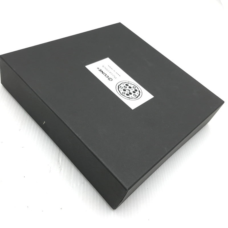 【中古美品】【メンズ】 CUNE キューン PIZZA CLOCK 木のピザ時計 壁掛け時計 208-251129-na-10-tag カラー：ブラウン系 万代Net店