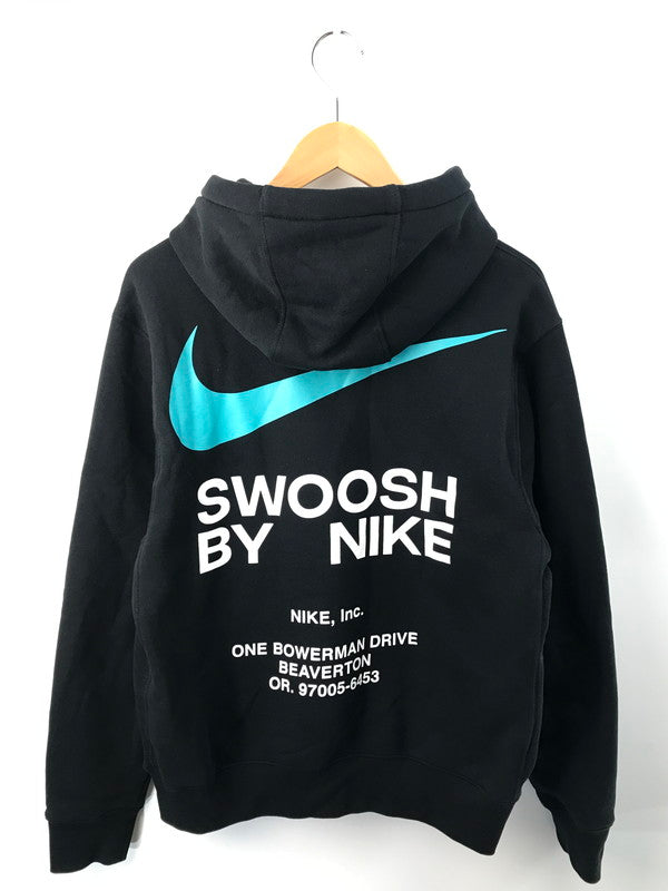 【中古品】【メンズ】 SWOOSH HOODIE IB6480-011 スウッシュ フーディー パーカー トップス 148-251119-rt-05-tag サイズ：M カラー：ブラック 万代Net店