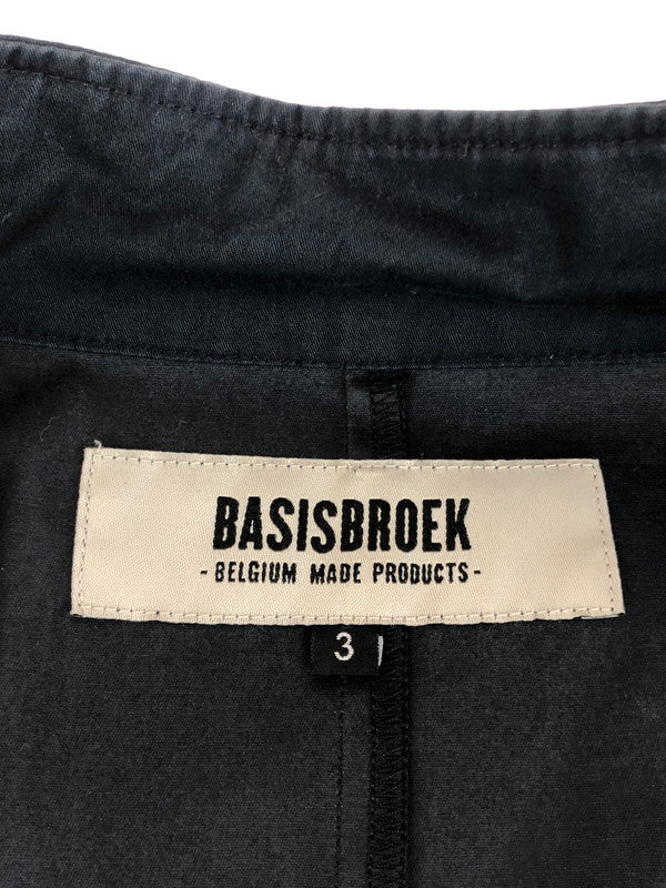 【中古品】【メンズ】 BASISBROEK バージスブルック NEVER ネイバー コート アウター 140-260107-rt-08-tag カラー：ネイビー 万代Net店