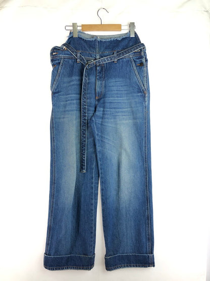 【現状渡し品】【メンズ】 MAISON MARGIELA メゾン マルジェラ HI WEST DAMAGE DENIM S30LA0114 PANTS ハイウエスト ダメージ加工デニムパンツ ジーンズ ボトムス 152-251121-rt-03-tag サイズ：29 カラー：インディゴ 万代Net店