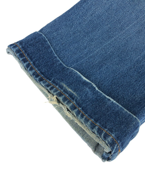 【現状渡し品】【メンズ】 MAISON MARGIELA メゾン マルジェラ HI WEST DAMAGE DENIM S30LA0114 PANTS ハイウエスト ダメージ加工デニムパンツ ジーンズ ボトムス 152-251121-rt-03-tag サイズ：29 カラー：インディゴ 万代Net店