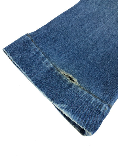 【現状渡し品】【メンズ】 MAISON MARGIELA メゾン マルジェラ HI WEST DAMAGE DENIM S30LA0114 PANTS ハイウエスト ダメージ加工デニムパンツ ジーンズ ボトムス 152-251121-rt-03-tag サイズ：29 カラー：インディゴ 万代Net店