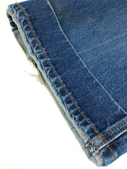 【現状渡し品】【メンズ】 MAISON MARGIELA メゾン マルジェラ HI WEST DAMAGE DENIM S30LA0114 PANTS ハイウエスト ダメージ加工デニムパンツ ジーンズ ボトムス 152-251121-rt-03-tag サイズ：29 カラー：インディゴ 万代Net店