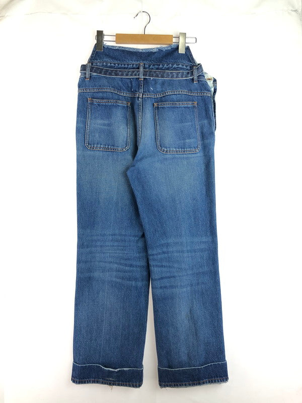 【現状渡し品】【メンズ】 MAISON MARGIELA メゾン マルジェラ HI WEST DAMAGE DENIM S30LA0114 PANTS ハイウエスト ダメージ加工デニムパンツ ジーンズ ボトムス 152-251121-rt-03-tag サイズ：29 カラー：インディゴ 万代Net店