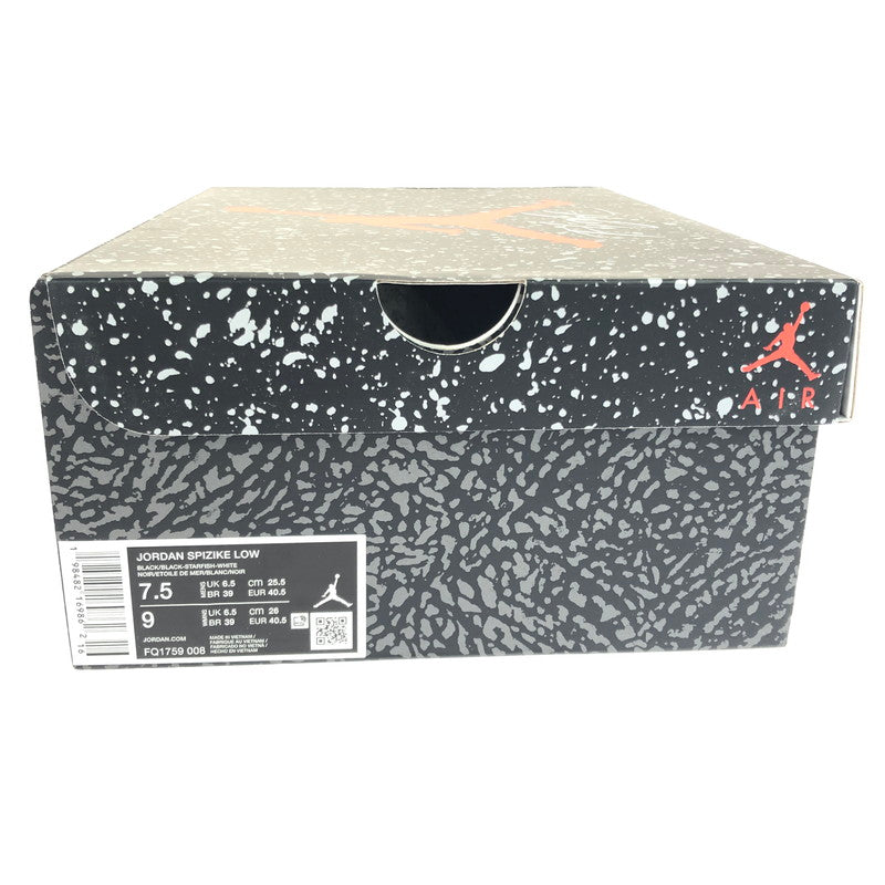 【中古品】【メンズ】 NIKE ナイキ JORDAN SPIZIKE LOW FQ1759-008 エアジョーダン スパイジーク ロー スニーカー 靴 160-251201-na-16-tag サイズ：25.5cm US 7.5 カラー：BLACK/STARFISH/WHITE/BLACK 万代Net店