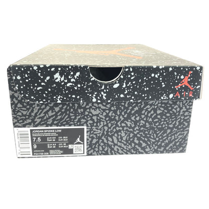 【中古品】【メンズ】 NIKE ナイキ JORDAN SPIZIKE LOW FQ1759-008 エアジョーダン スパイジーク ロー スニーカー 靴 160-251201-na-16-tag サイズ：25.5cm US 7.5 カラー：BLACK/STARFISH/WHITE/BLACK 万代Net店