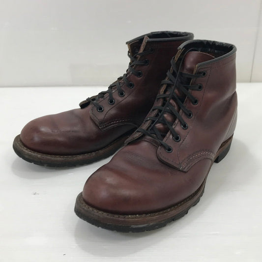 【現状渡し品】【メンズ】 RED WING レッドウィング BECKMAN 9011 ベックマン ブーツ 靴 164-251122-na-08-tag サイズ：US 8 1/2 D カラー：ブラックチェリー 万代Net店