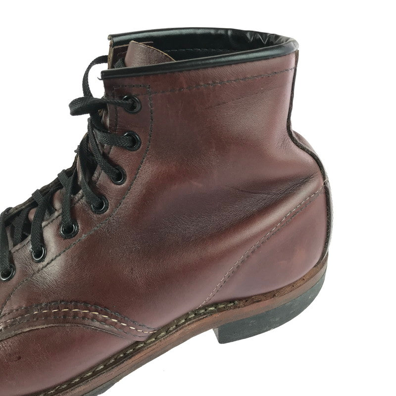【現状渡し品】【メンズ】 RED WING レッドウィング BECKMAN 9011 ベックマン ブーツ 靴 164-251122-na-08-tag サイズ：US 8 1/2 D カラー：ブラックチェリー 万代Net店
