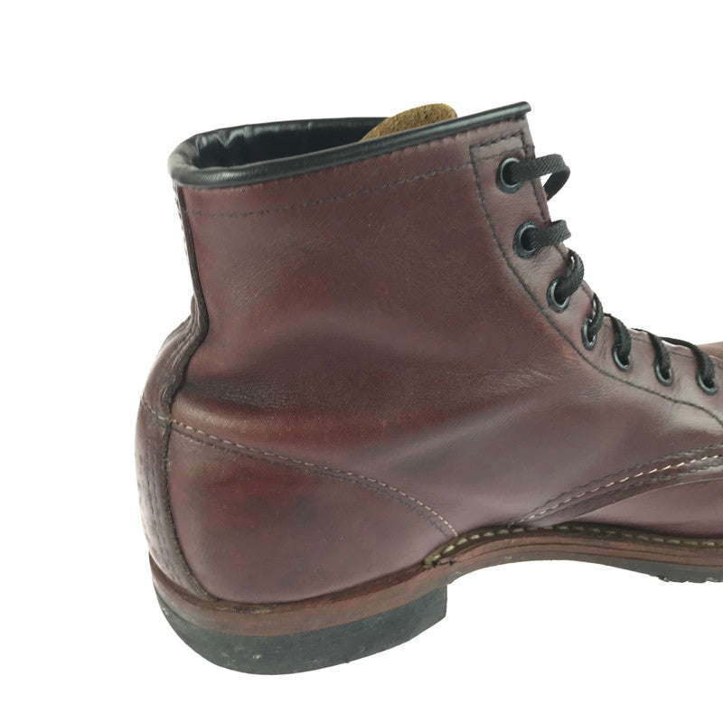 【現状渡し品】【メンズ】 RED WING レッドウィング BECKMAN 9011 ベックマン ブーツ 靴 164-251122-na-08-tag サイズ：US 8 1/2 D カラー：ブラックチェリー 万代Net店
