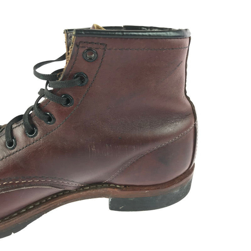 【現状渡し品】【メンズ】 RED WING レッドウィング BECKMAN 9011 ベックマン ブーツ 靴 164-251122-na-08-tag サイズ：US 8 1/2 D カラー：ブラックチェリー 万代Net店